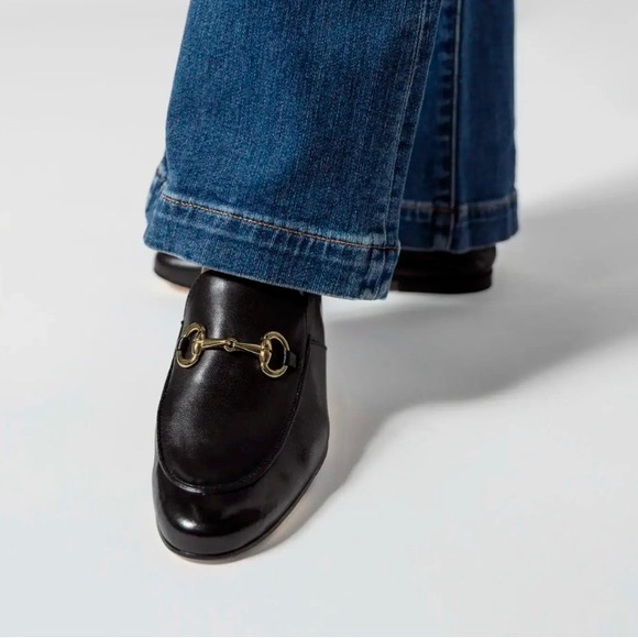 L’idea by Lori Shoes - L’idea By Lori Leather Loafers With Bit Black Size 7.5